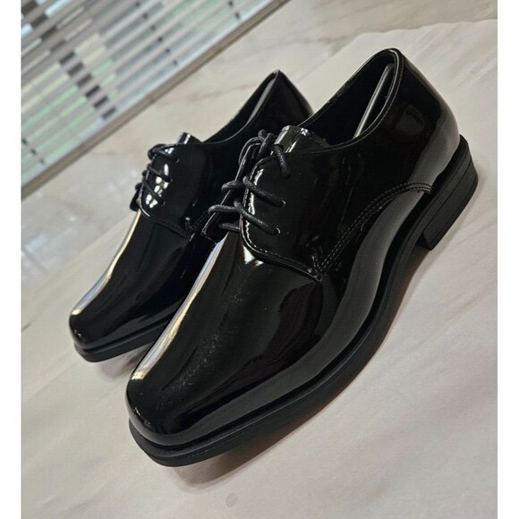 New Joseph & Feiss Men's Black Wedding Formal Tuxedo Dress Shoes NWT - Picture 2 of 11